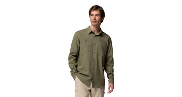 Columbia Silver Ridge Utility II Long Sleeve Shirt - Men's, Stone Green, Medium, 2157291397-397-M