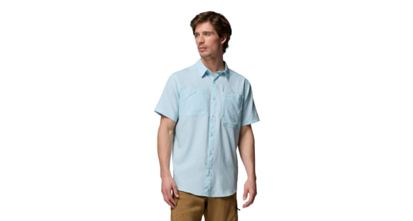 Columbia Silver Ridge Utility II Short Sleeve Shirt - Men's, Marine Light, Large, 2157321482-482-L
