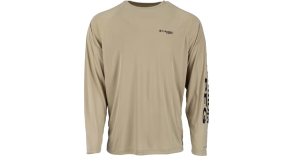 Columbia Terminal Tackle Long Sleeve Shirt - Men's, Serpentine/Shark Logo, Medium, 1388261385-385-M