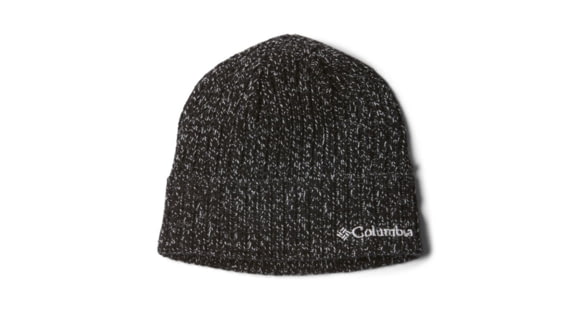 Columbia Watch Cap, Black and White Marled, One Size, 1464091012-O/S