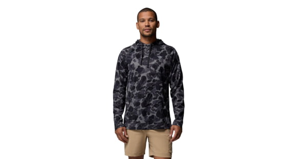 Columbia Wild Cast Camp Hoodie - Men's, Shark Deltawoods, 2XL, 2120191012-012-XXL