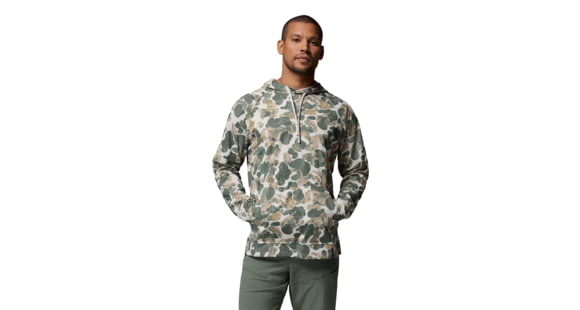 Columbia Wild Cast Camp Hoodie - Men's, Dark Stone Deltawoods, Extra Large, 2120191278-278-XL