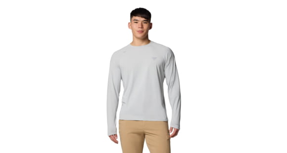 Columbia Wild Cast Sun Shirt - Men's, Cool Grey, Small, 2120841019-019-S