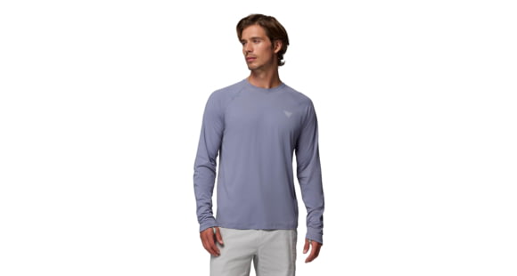 Columbia Wild Cast Sun Shirt - Men's, New Moon, Small, 2120841556-556-S