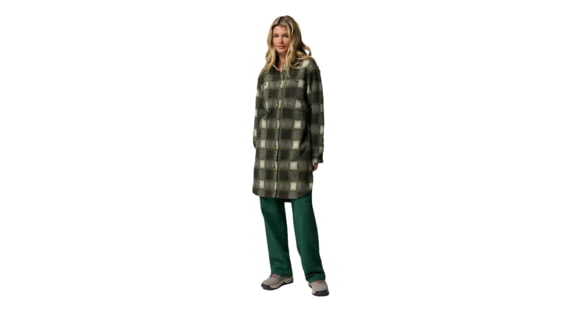 Columbia Wildest Venture Long Fleece Coat - Women's, Greenscape Blurred Ombre, Medium, 2136171-366-M
