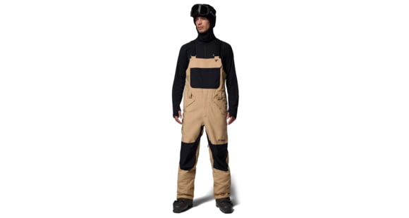 Columbia Winter District Bib - Men's, Canoe/Black, Large, 2134791-262-L