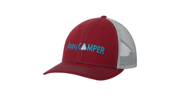Columbia Womens Snap Back Hat - Women's, Wine Berry, Happy Camper, One Size, 1768401550-One Size