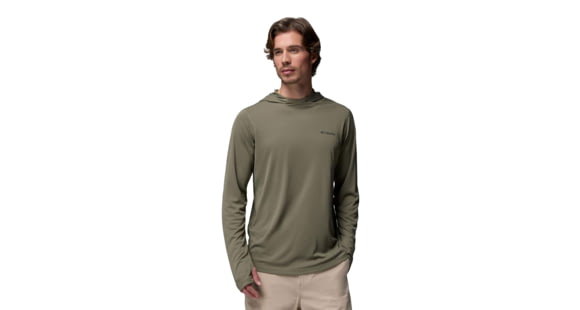 Columbia Zero Rules Light Hoodie - Men's, Stone Green, Medium, 2157441397-397-M