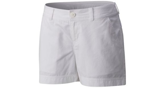 Columbia Compass Ridge Short - Women's, White, Size 6, 6in Inseam, 17163111006