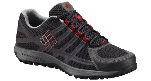 Columbia Conspiracy III Hiking Shoe - Men's-Black/Intense Red-Medium-9 US