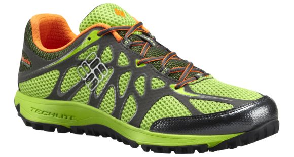 Columbia Conspiracy Titanium Hiking Shoe - Men's-Green/Blaze-Medium-12
