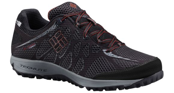 Columbia Conspiracy Titanium OutDry II Hiking Shoe - Men's-Shark/Rusty-Medium-12