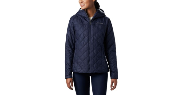 Columbia Copper Crest Hooded Jacket - Womens, Dark Nocturnal, Large, 1761431472Dark NocturnalL