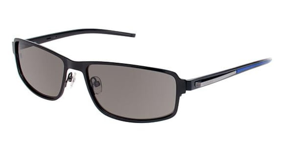 Columbia Copper Sunglasses - Frame BLACK/BLACK, Lens Color Smoke CBCOPPER01