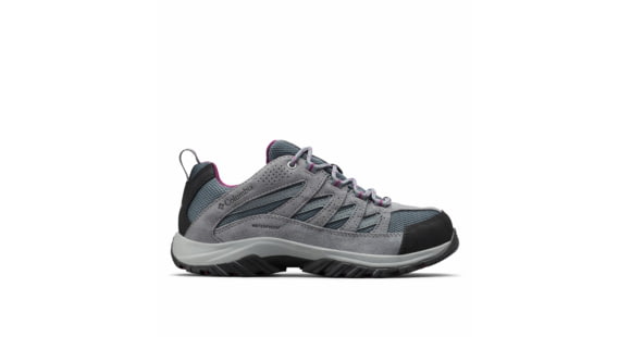 Columbia Crestwood Waterproof Hiking Shoes - Women's, Graphite/Wild Iris, 7.5, 176ild Iris7