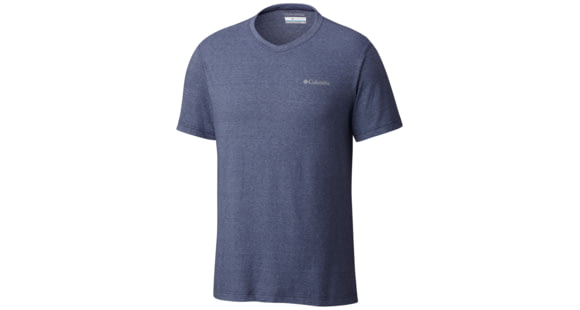 Columbia Cullman Crest V - Neck - Men's -Nocturnal/Oxygen Heather-Large