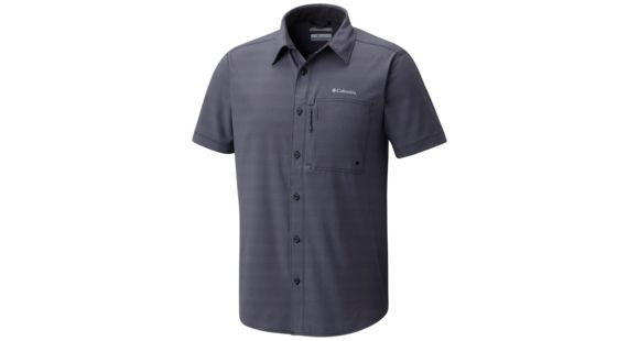 Columbia Cypress Ridge Short Sleeve Shirt - Men's, Shark, M, 1768711011M