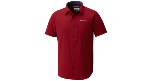 Columbia Cypress Ridge Short Sleeve Shirt - Men's, Red Element, S, 1768711611S
