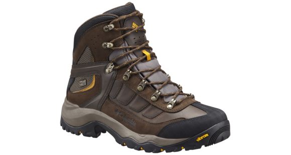 Columbia Daska Pass III Titanium OutDry Hiking Boot - Men's-Mud/Squash-Medium-9.5