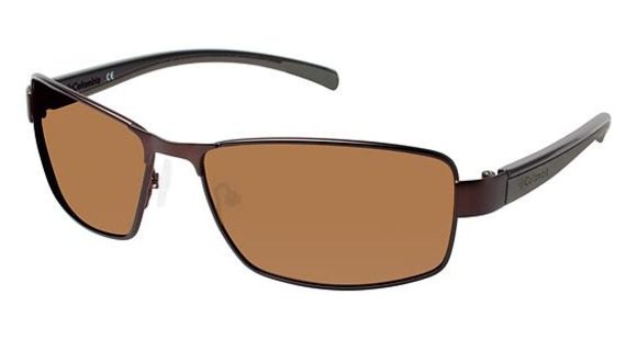 Columbia Ernest Sunglasses - Frame BARK, Lens Color Brown CBERNEST02