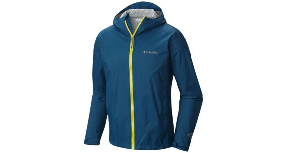 Columbia EvaPOURation Jacket - Men's-Phoenix Blue-Medium