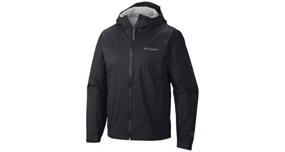 Columbia EvaPOURation Jacket - Men's, Black, 4X, 156268-010-4X
