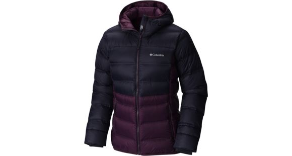 Columbia Explorer Falls Hooded Jacket - Women's-Dusty Purple/India Ink-X-Small