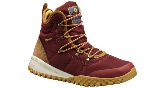 Columbia Fairbanks Omni-Heat Winter Boot - Men's-Deep Rust/Whale-Medium-11.5