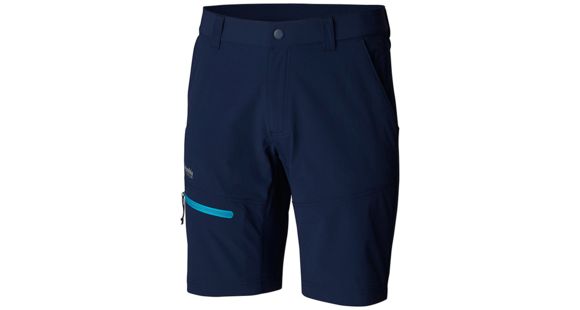 Columbia Featherweight Hike Shorts - Men's, Collegiate Navy, Modern Turq Zip, 38, 10 Inch, 1839591464-38