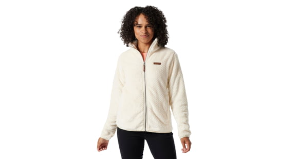 Columbia Fire Side II Sherpa Full Zip Fleece - Womens, Chalk, Large, 1819791191ChalkL