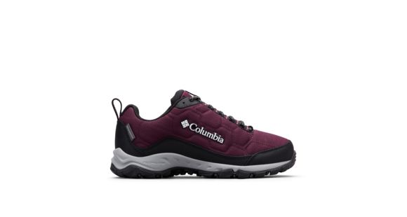 Columbia Firecamp III Waterproof Hiking Boots - Women's, Black Cherry, White, Medium, 7, 1865241639-7