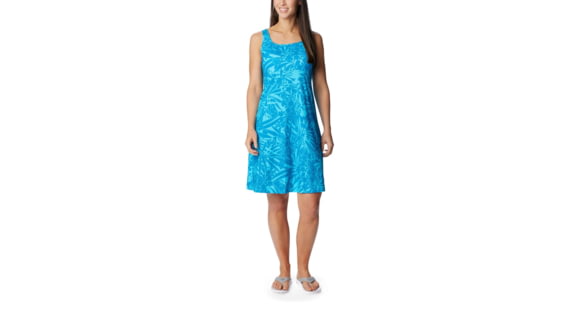 Columbia Freezer III Dress - Women's, Extra Large, Opal Blue/Tropictones, 1538021435Opal Blue, TropictonesXL