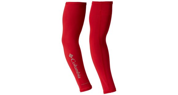 Columbia Freezer Zero Arm Sleeves - Unisex, Mountain Red, Graphic, Small/Medium, 1507651613-S/M