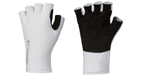 Columbia Freezer Zero Fingerless Glover - Unisex-White/Columbia Grey-L/XL