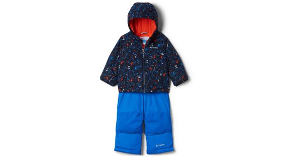 Columbia Frosty Slope Snow Set - Toddlers, Collegiate Navy Splatter, 2T, 1624591466-2T