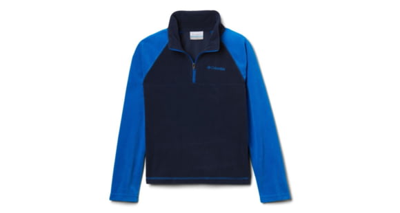 Columbia Glacial Half Zip, Collegiate Navy, Super Blue, L - Boy's, 1557963467-L