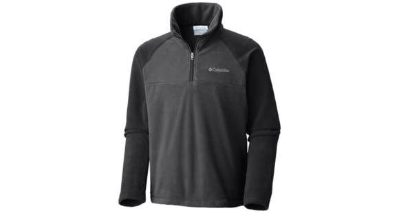 Columbia Glacial Half Zip, Grill, Black, 2T - Boy's, 1557964028-2T