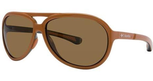 Columbia Gordo Sunglasses - Frame Shiny Campfire/Grill, Size 63/14mm CBGORDOPZ03