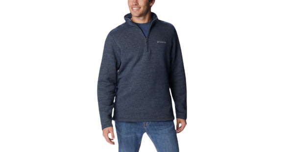 Columbia Great Hart Mountain III Half Sweatshirt - Men's, Collegiate Navy Heather, 2XL, 1625231465-XXL