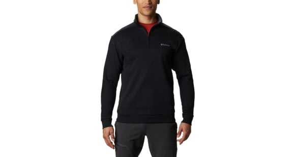 Columbia Hart Mountain II Half Zip Sweatshirt - Men's, Black, S, 1411621-010-S