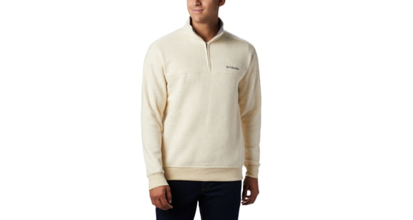 Columbia Hart Mountain II Half Zip Sweatshirt - Men's, Oatmeal Heather, L, 1411621-242-L