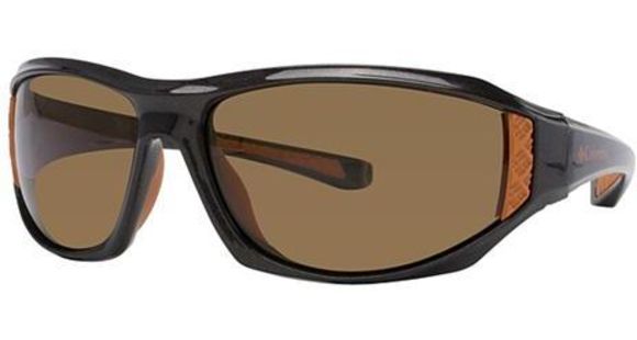 Columbia Headwall Sunglasses - Metallic Brown Frame, Brown Lens, 61/14mm CBHEADWALLPZ02