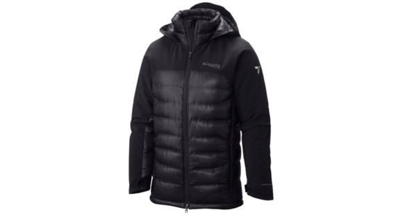 Columbia Heatzone 1000 TurboDown II Jacket - Men's, Black, Large, Tall, 179825-010-LT