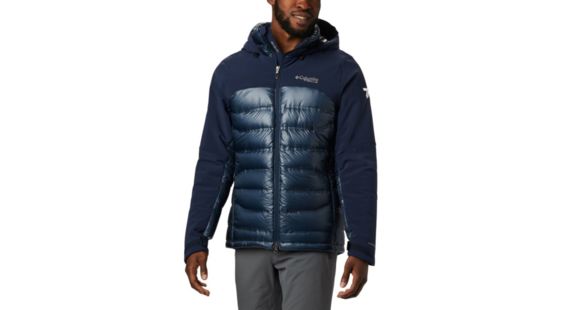 Columbia Heatzone 1000 TurboDown II Jacket - Men's, Collegiate Navy, Medium, 1798251464-M