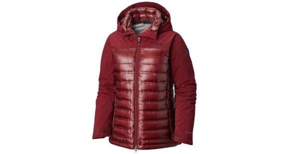 Columbia Heatzone 1000 TurboDown II Jacket, Rich Wine, Extra Small - Women's, 1800091624-XS