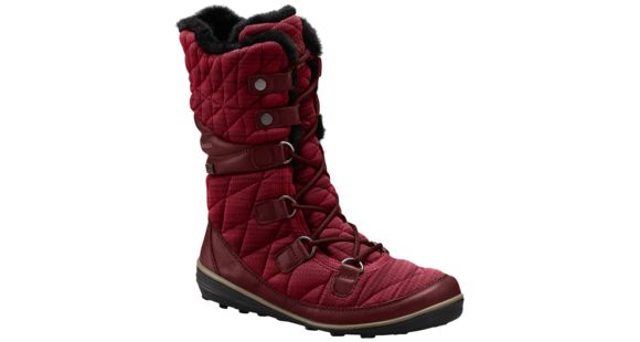 Columbia Heavenly Chimera Omni-Heat OutDry Winter Boot - Women's-Red Element/Truffle-Medium-8.5