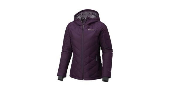 Columbia Heavenly Hdd Jacket, Dark Plum, 1X - Women's, 1738152506-1X