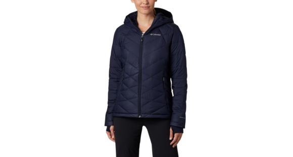 Columbia Heavenly Hdd Jacket - Women's, Dark Nocturnal, Large, 1738151472-L