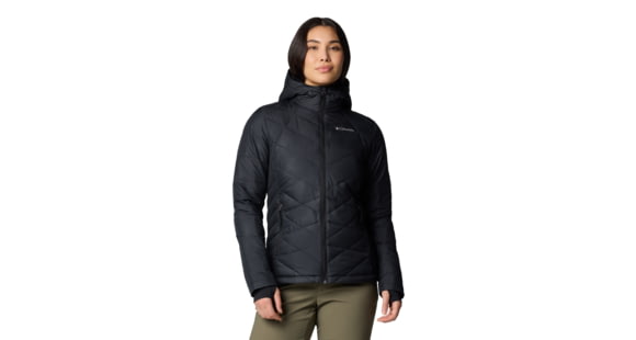 Columbia Heavenly Hooded Jacket - Women's, Black, M, 1738151-012-M