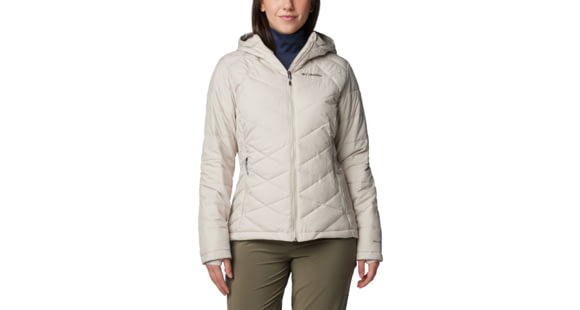 Columbia Heavenly Hooded Jacket - Women's, Dark Stone, S, 1738151-278-S